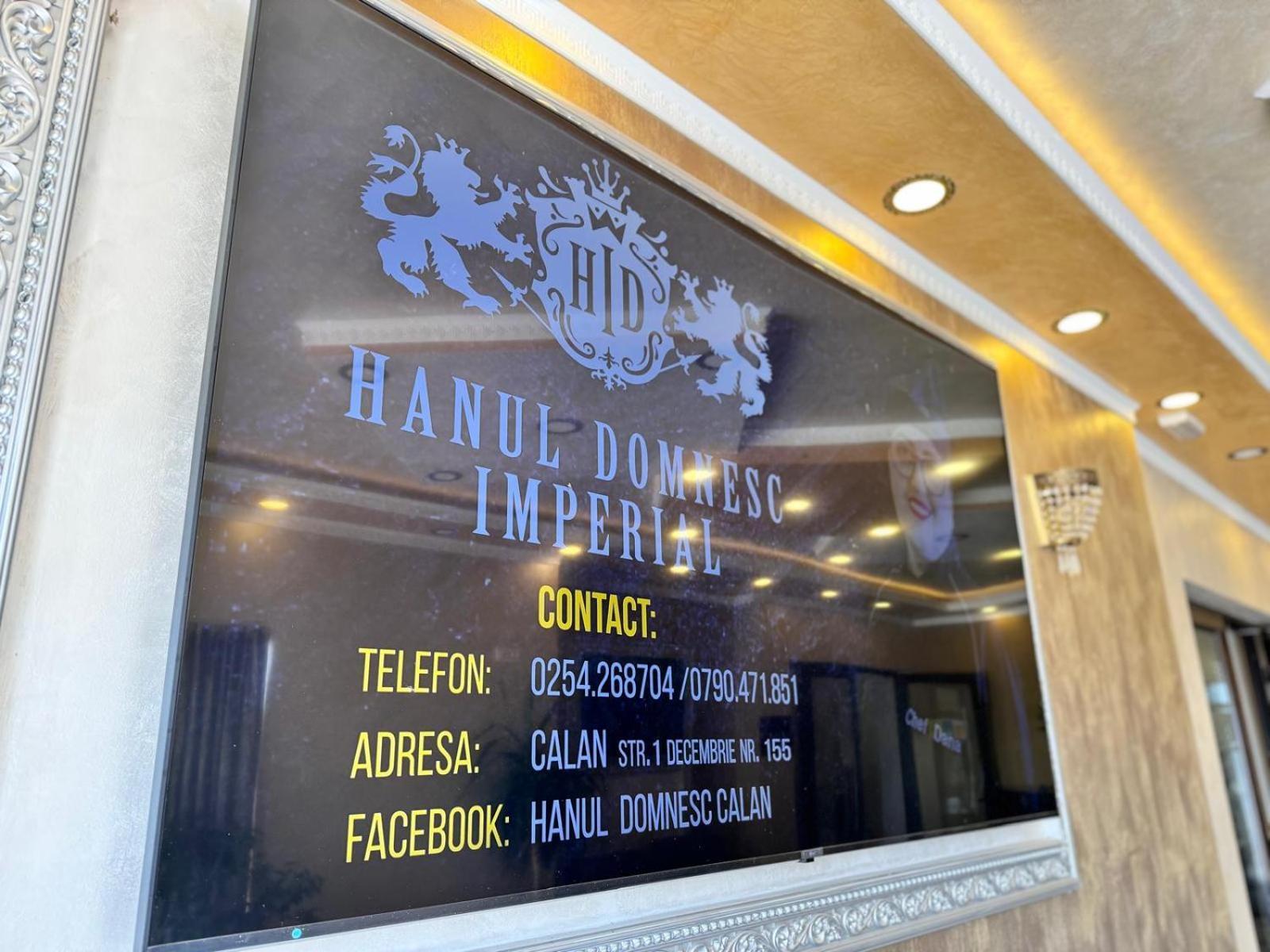 Hanul Domnesc Imperial Hotel & Spa Calan Exterior foto